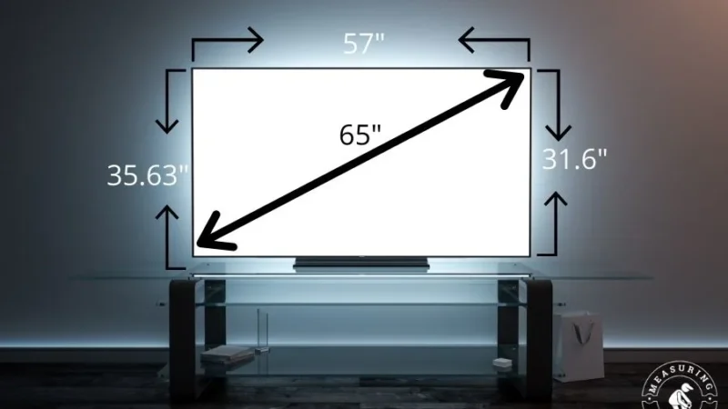 65 Flat Screen TV Dimensions: Everything You Need to Know
