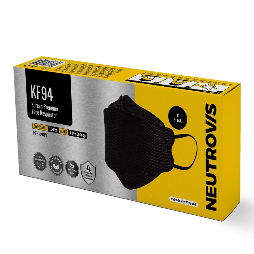 Medishield KF94 Fashion Yellow Dust Protective Shield