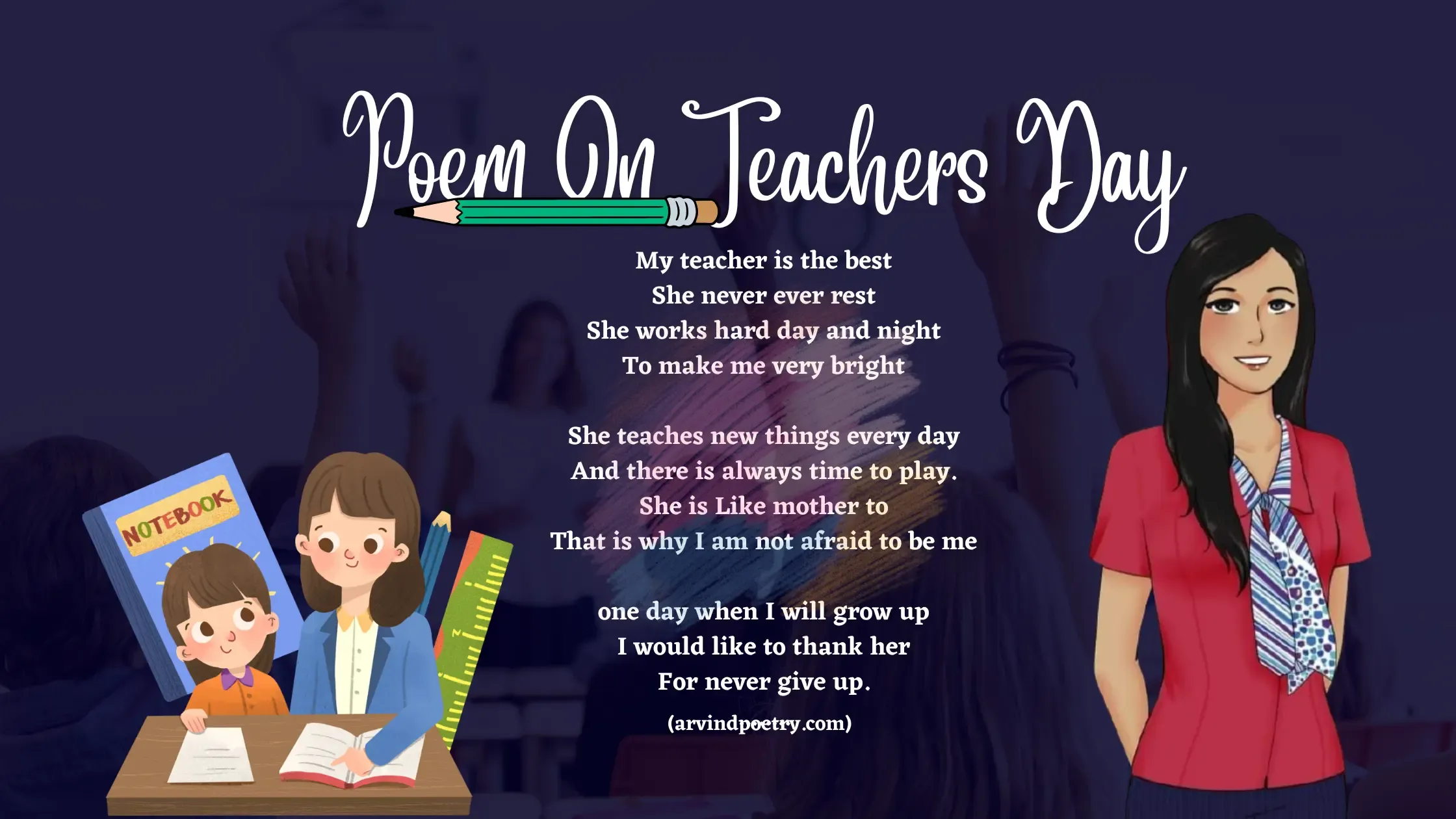 Teacher Day Poems: Honoring Educators Through Words