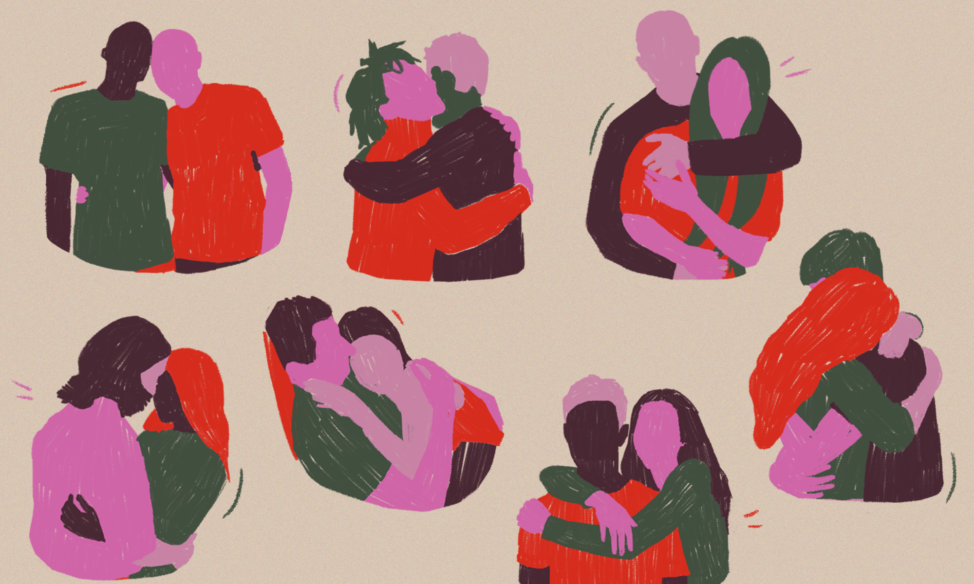 Types of Hugs From a Guy