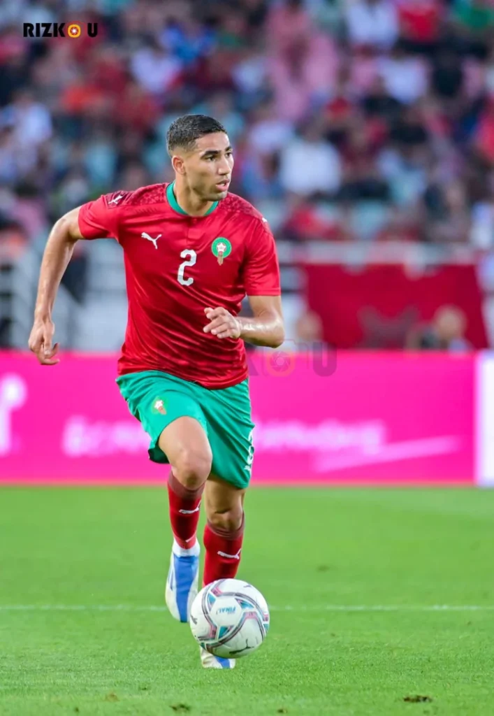 "Achraf Hakimi: Tracing the Meteoric Rise and Flourishing Net Worth of a Football Prodigy"