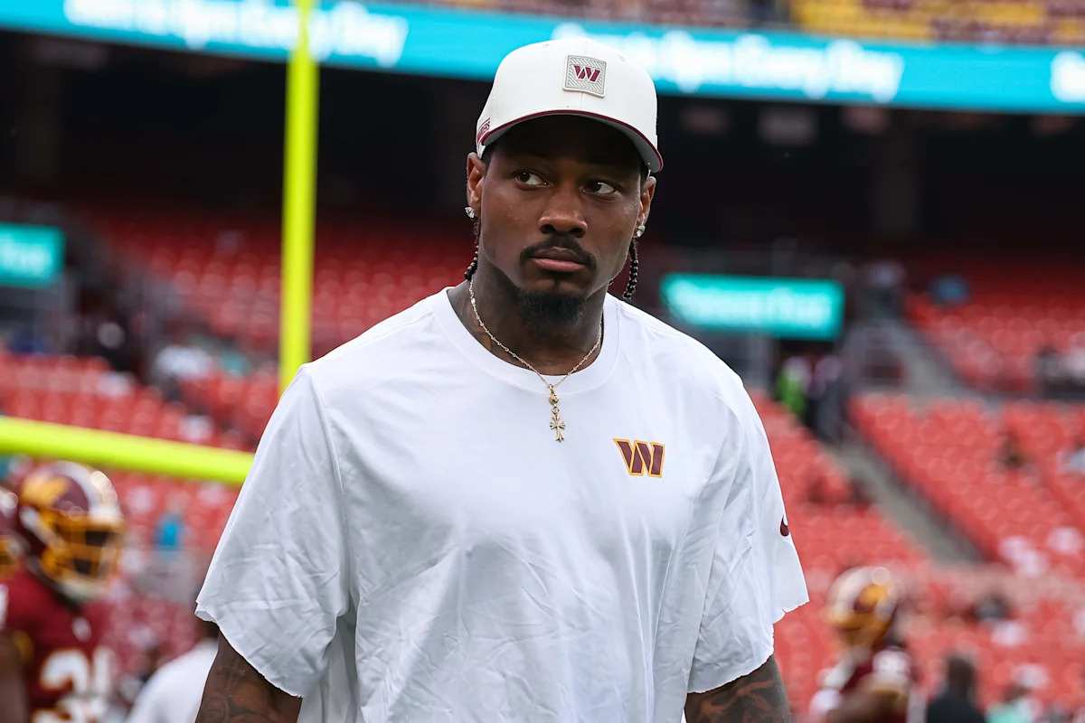 Stefon Diggs at Washington Commanders training camp